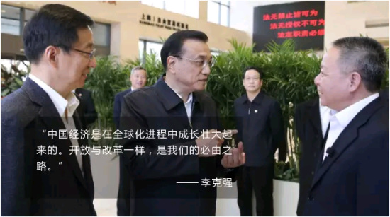 李克強提的更高水平對外開放，2015做了這些